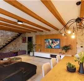 4 Bedroom Villa with Pool and Sea Views in Orašac, near Dubrovnik, Sleeps 8